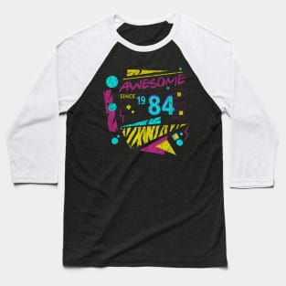 Awesome Since 1984-84’s Birthday Celebration, 41st Birthday Baseball T-Shirt